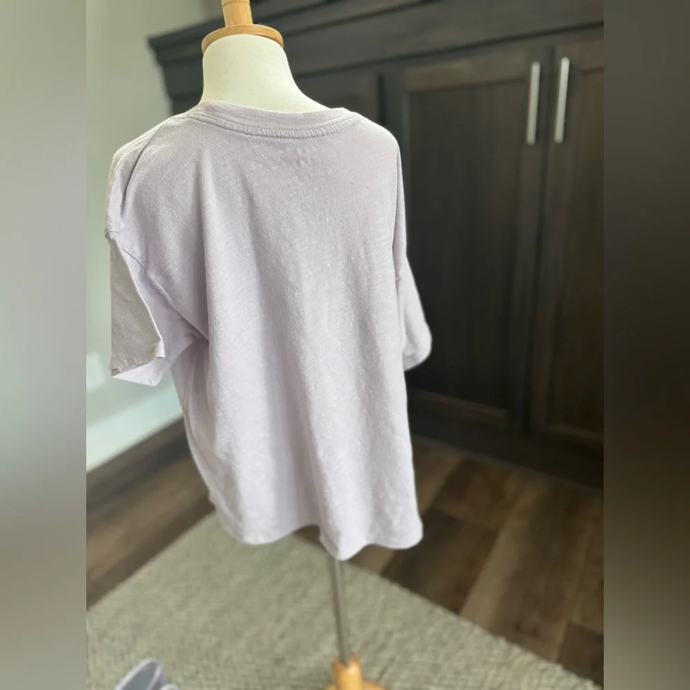SO Girls XL (14/16) Lavender Floral Graphic T-Shirt